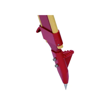 Professional Pentax-Inspired Wooden Surveyor's Tripod with Flat Head for Total Station Instruments