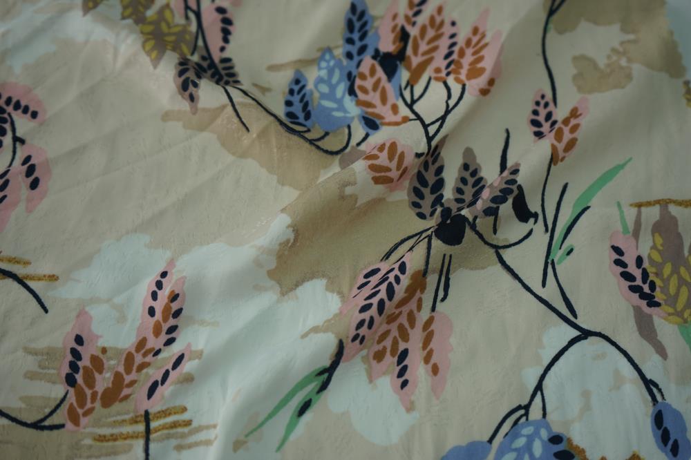 Polyester Meteor Jacquard Fabric