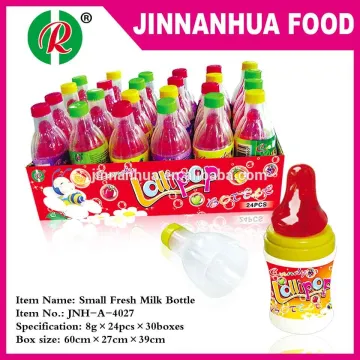 cola bottle nipple candy with powder