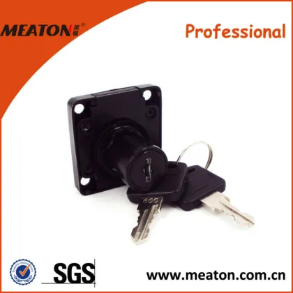High quality two keys cabinet lock