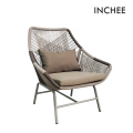 Waterproof Dark Gray Outdoor Lounge Chairs