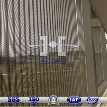 Decrative Stainless Steel Woven Curtain Wall