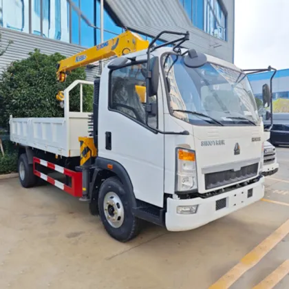 SINOTRUK XCMG Telescopic Boom Truck Mounted Crane
