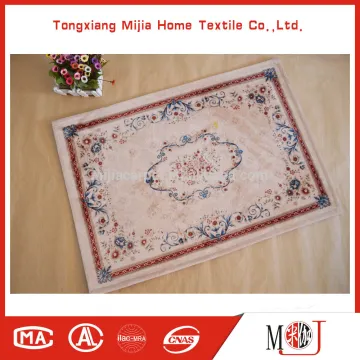 Flannel Digital Printed Carpet Anti-slip Door Mat