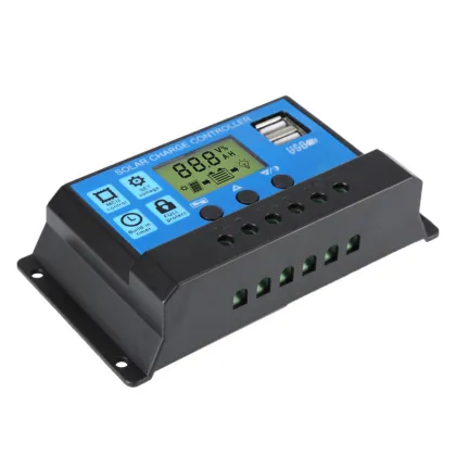 10A Smart Solar Charge Controller for 12V/24V Solar Systems