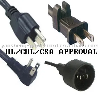 UL817 power cord plug