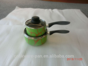 New technical roller paint cookware / aluminum non stick pot