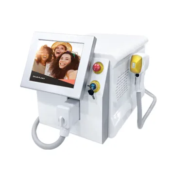Portable 3-Wave Diode Laser Hair Removal Machine: 808, 755, 1064nm for 4K Screen" 

However, if we aim for clarity and conciseness for a search engine title, we might refine it to:

"Portable 3-Wave 808/755/1064nm Diode Laser Hair Removal Machine for 4K S
