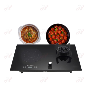 2 Burner Stainless Steel Built-In Gas Stove Cooktop for Outdoor and RV Use