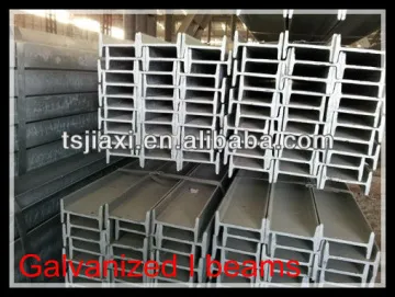 Galvanized I beams