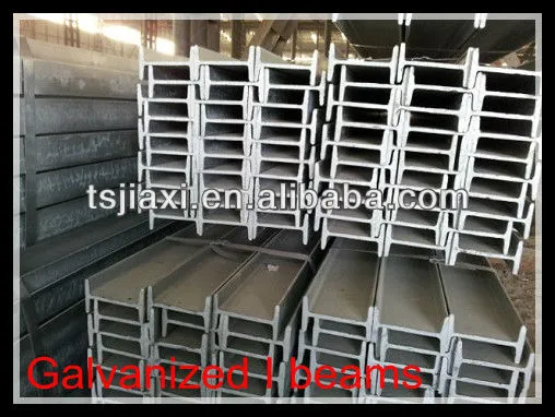 Galvanized I beams
