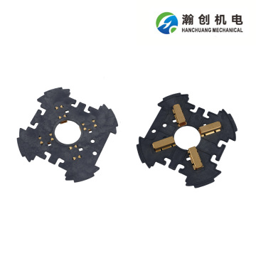 Portaescobillas de carbón para motor de arranque automotriz