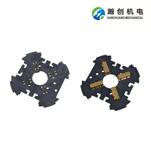 Portaescobillas de carbón para motor de arranque automotriz