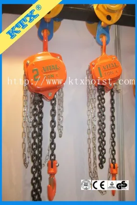 Vital chain block, vital manual chain hoist