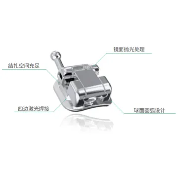 Self-Ligating Orthodontic Brackets for Dental Therapy Equipment and Accessories