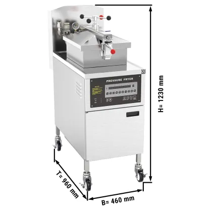 Commercial Restaurant Catering Equipment Gas or Electric Henny Penny Kfc Kitchen Pressure Broaster Deep Fryer for Fried Chicken Shop
