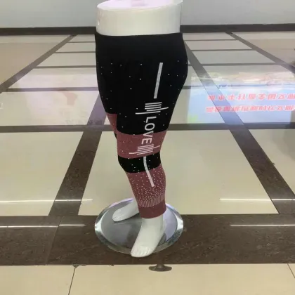 Dollar Mode YLD003 Girls' Athletic Dance Print Slim Leggings - Multiple Colors