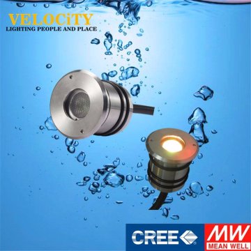 24V 1 PCS Anti-Corrosion Stainless Steel LED IP68 Swimming Pool Underwater Light