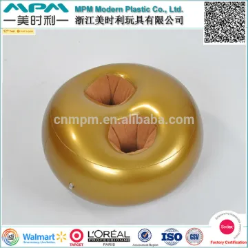 Cheap inflatable float drink holder, inflatable pool drink holder