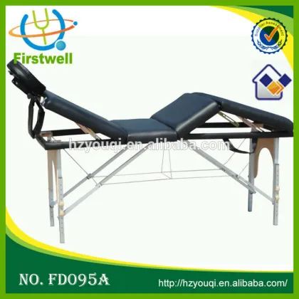 2015 new massage products alu folding bed