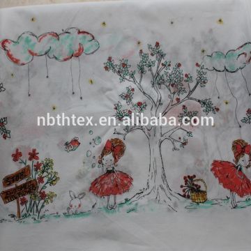 100%cotton beautiful printed fabric customized your own design