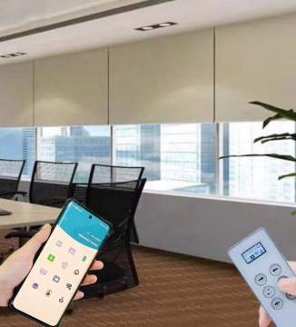 Intelligent Automatic Retractable Blackout Curtains for Living Rooms