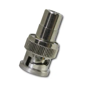 RCA Male to RCA Female Connector, Suitable for CCTVs, with Nickel Finish