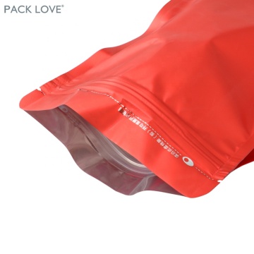 bolsa de plástico bolsas de mylar con cierre de cremallera
