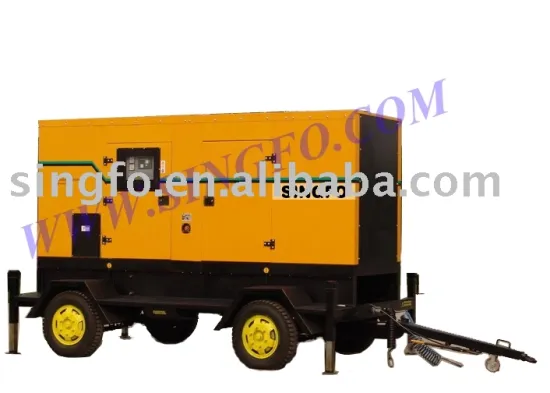 moveable sound-proof  diesel generator