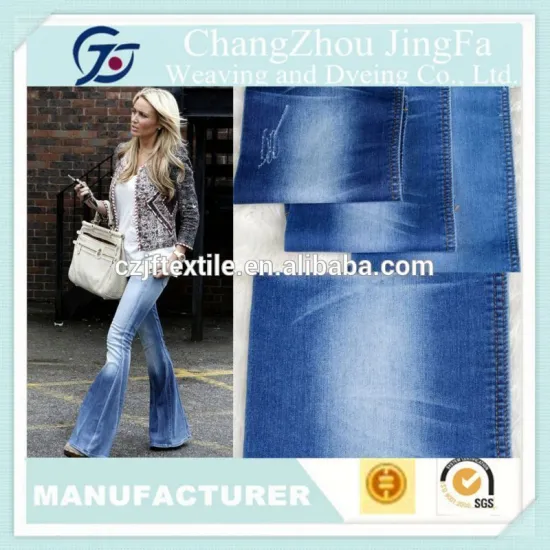 JF-V1039 manufactural woven cotton heavy elastic fabric denim