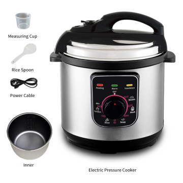 Cooker multiplo in acciaio inossidabile 5L con sistema di protezione della sicurezza