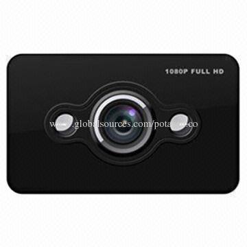 1,080P HD dash camera, 2.7-inch screen, night-vision system