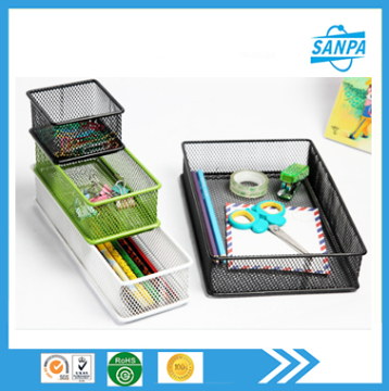 Metal mesh storage box,Mesh drawer tray