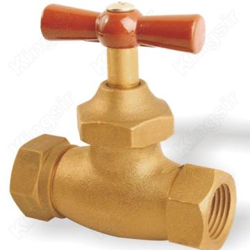 Brass Globe Valve With Pipe Union