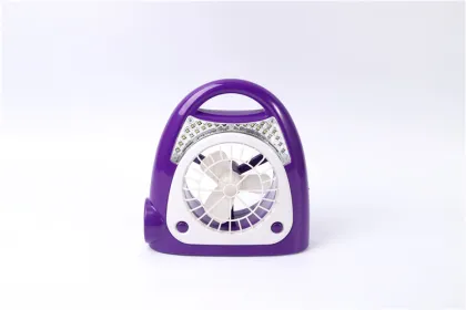 Rechargeable Desk Fan with Emergency Light