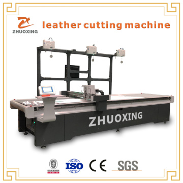 Leather Cutting Machine Cuts Through Knife Tools