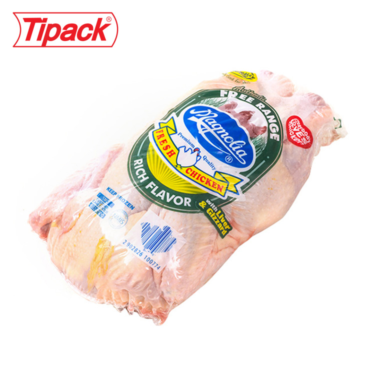 1800g 3kg Heat Shrink Bags For Poultry 20 Microns Frozen Chicken Packaging