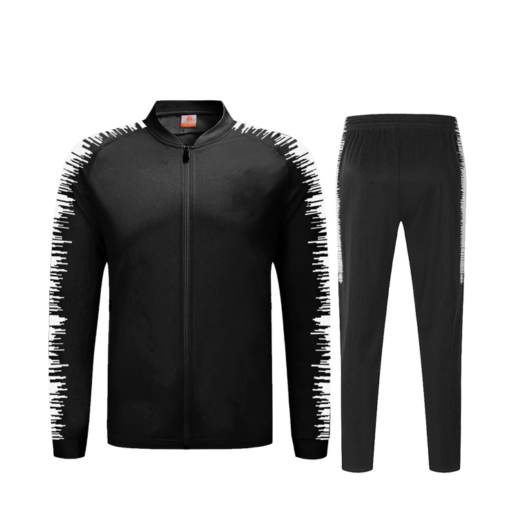 latest new design sublimated bright blue tracksuit custom