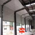 High speed stainless steel sectional door