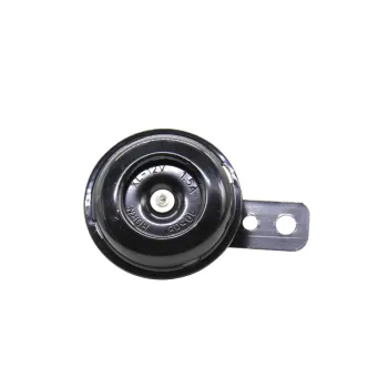 Universal 12V 1.5A Waterproof Round Electric Motorcycle Scooter Horn