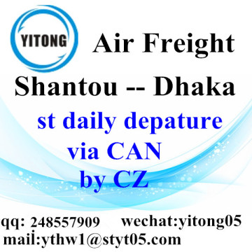 Agent de logistique fret Air Shantou à Dhaka