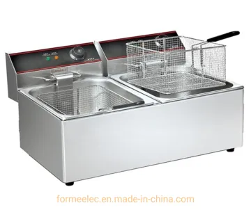 Kitchen Appliances Countertop Electric Fryer 2-Tank 2-Basket 7kw 22L Electric Fryer
