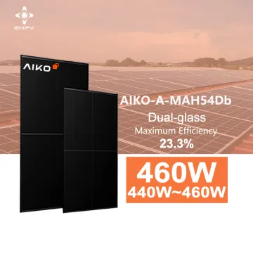 Aiko Solar Modules: High-Power N-Type ABC Dual-Glass PV BIPV Photovoltaic Panels in EU Stock