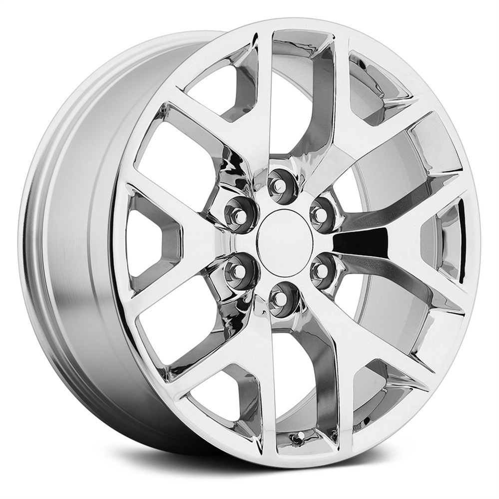 Gmc Sierra Replica Wheels Black Machined