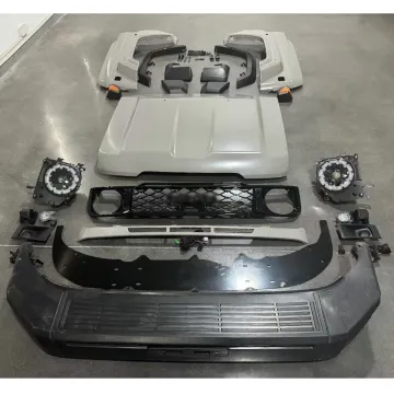 2024 Style Facelift Car Hood Bumpers Bodykit for Toyota LC70/71/76/78/79 and FJ70/71/76/79 (2002-2022)