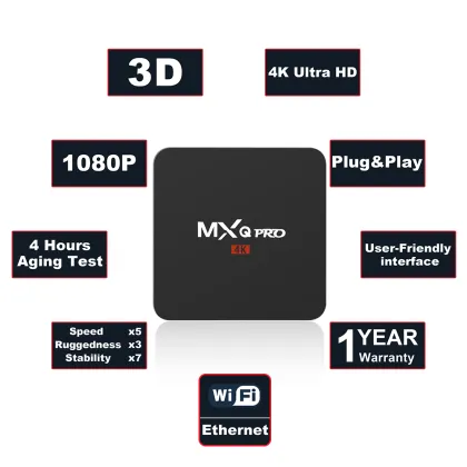 Android 9 OS Internet TV Streaming Box Smart TV Box