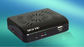 Diseqc 1.2 / 1.3 Hd Sky Smart Dongle Box Free To Air With Dvb-s / S2 , Mpeg-2 / 4