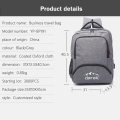 Beliebteste Business Bagpack Mochilas Portalaptop Teeanager Schultaschen Anti -Diebstahl Man Business Laptop Bags Rucksack Reise