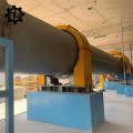 Magnetic powder rotary drum dryer