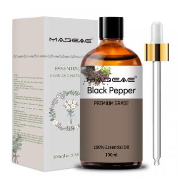 100% Organic and Pure Black Pepper Oil For Stimulate Appetite